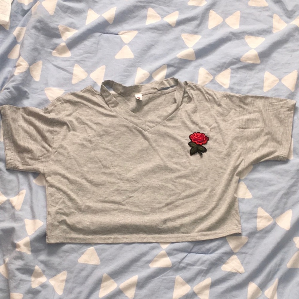 Rose Crop Top
